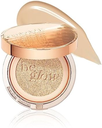 ESPOIR ProTailor Beglow Cushion Newclass #2 IVORY 0.46 oz. 13g | Clear Glow Dewy Liquid Foundation Cushion | Thin, Smooth Layering Coverage for Dry Skin | Korean Base Makeup | Refill not Included
