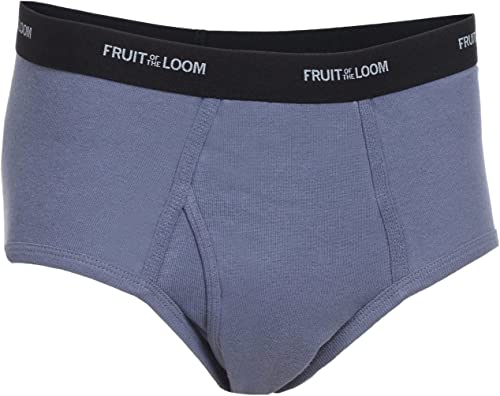 Fruit of the Loom Men's Fashion Briefs 12-Pack Value MYSTERY COLORS Cotton Waistbands Vary 2X-Large Assorted4
