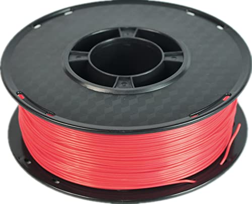 Image of RANKI TPU Filament 1.75 mm Flexible TPU, 3D Printer Filament, Dimensional Accuracy + /- 0.05 mm, 98A,1kg Spool,Red (Near to Pink)