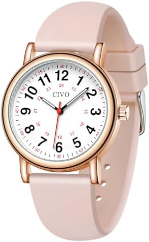 CIVO Nurse Watches for Women Men: Waterproof Wristwatch with Easy...