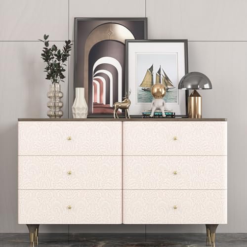 LACHEERY Light Pink Wallpaper Stick and Peel 16"x276" Textured Damask Peel and Stick Wallpaper Pink Contact Paper Removable Self Adhesive Wall Paper for Bedroom Wall Girls Room Waterproof Vinyl Roll by LACHEERY - Image 6