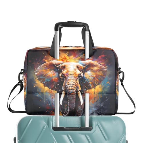 Bolso para laptop 15.6-16 pulgadas con diseño elefante africano miniatura 7