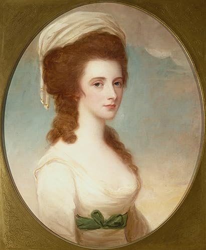 Impression prints toile portrait de Mlle Mariah Copley de Romney