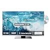 SYLVOX 12 Volt TV, 22 Smart Television with DVD Player Built in, 1080P Google OS ATSC NTSC WiFi Bluetooth HDMI USB, AC/DC Powered, 12V TV for RV Camper Boat Coastal Home (Marine Series)