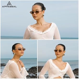 Retro Rectangular Sunglasses for Women Vintage Fashion Trendy Funny Small 90s Square Sunnies 2025 AP3698