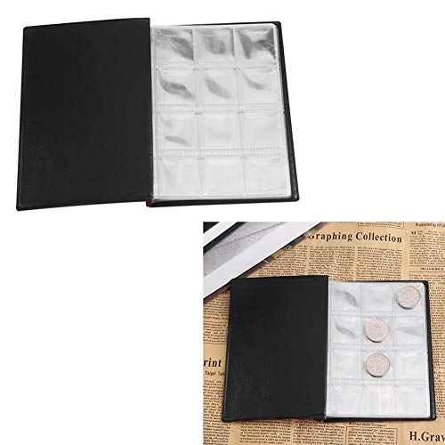 Album para Monedas 120 Bolsillos de PVC Azul miniatura 4