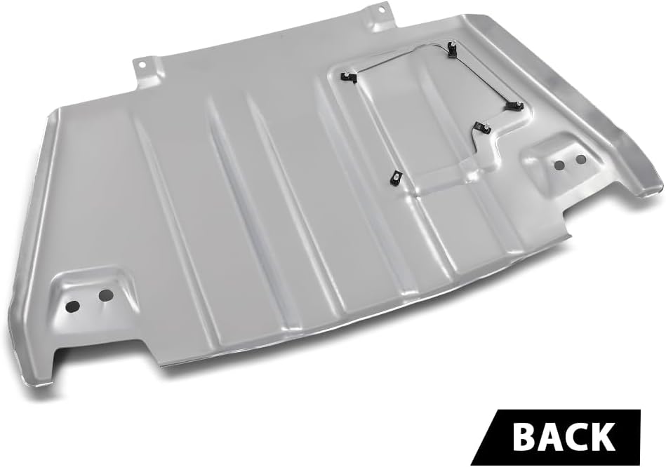 Front Bumper Engine Splash Shield Skid Plate Protection Aluminum Compatible with Ford F150 Raptor 2017-2020 HL3Z5B018A, HL3Z-5B018-A
