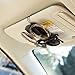 Superior Essentials Locking Double Sunglasses Holder for Sun Visor-Securely Holds Glasses & Sunglasses on Sun-Visor-Set of 2