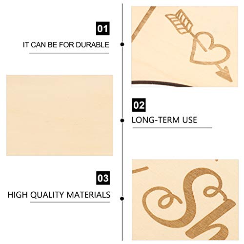 PRETYZOOM Aqui Ela Vem Guiando Sinal Sinal de Casamento De Casamento De Madeira Flor Crianças Festa