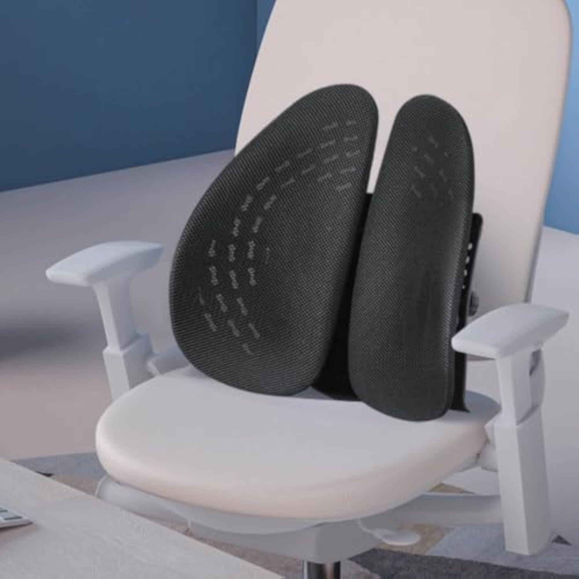 Ergonomic Support Cushion Adjustable-Height Back Support for Office Workers