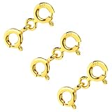 925 Sterling Silver Lobster Claw Clasp with Closed Jump Rings,Necklace Clasps and Closures Suitable