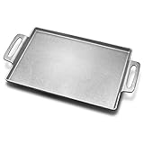 Wilton Armetale Gourmet Grillware Griddle with Handles, 18.5-Inch