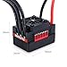 Srupass Hobby V2 Supersonic Brushless ESC,Waterproof Electronic Speed Controller for 1/10 RC Car Truck Off-Road (110A)