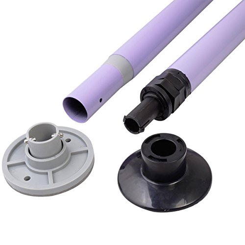 Lotus Analin Dance Pole Full Kit Portable Stripper Exercise Fitness Club Party Dancing Purple - Thumbnail 6