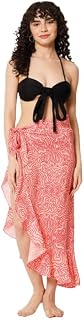 Beau Design Women's Stylish Wrap Skirt Sarong Polyster Trendy Digital Printed Sarongs For Beachwear And Beach Party Price In India