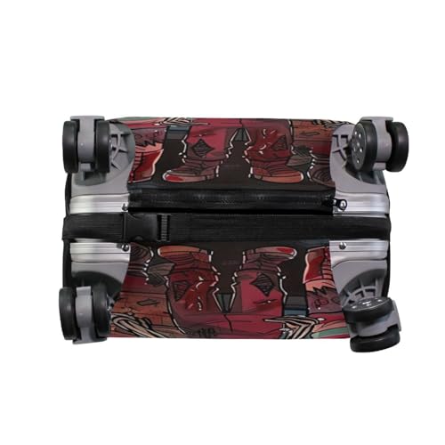 Joisal Horror Characters Suitcase Covers for Luggage Elastic Suitcase Protector, Travel Essential4