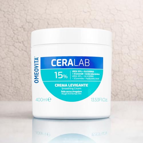 Crème corps lissante urée 10% céramides peau sèche irrégulière 400 ml