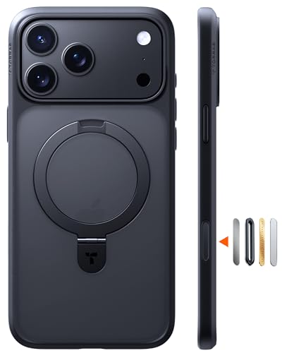 TORRAS iPhone 17 Pro p P[Xy11N̏S݌vE3in1@\X^hz J{^ y3{ČRKiMILEMagsafeΉz ϏՌ }[dΉ ΂݂Ȃ wh~ ~ 6.3C`uOstand Q1 Guardi