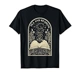 Süßes Grafikbuch für Tee- und Leseliebhaber T-Shirt