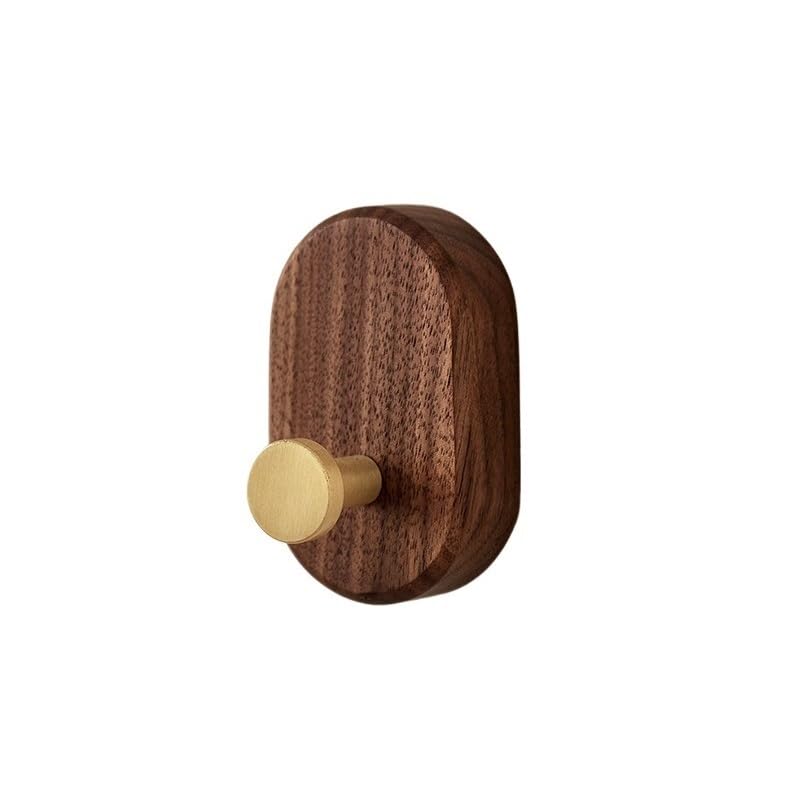 Porte-manteau de chambre à coucher et patère murale d'entrée en bois