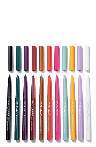 Blue Electronic Technology Company Eye Shadow Pencil, Natural Matte Long Lasting Metallic Eyeliner Pencil Glitter For Women Eye&Lip Liner Professional Waterproof Makeup Gel Colorful Eyeliner(10) #TOP1