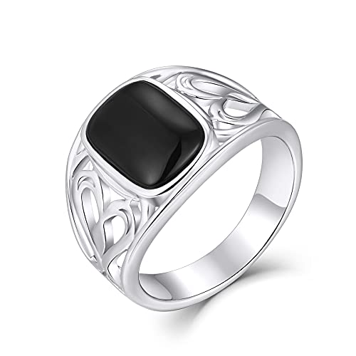 JO WISDOM Hombre Anillo de Plata 925