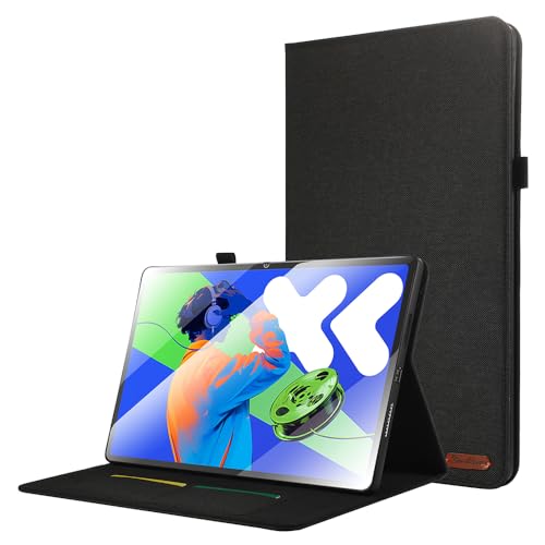 For Lenovo Idea Tab Pro 2025/Lenovo Xiaoxin Pad Pro 12.7 2025�P�[�X�J�o�[12.7�C���` | (TB-373FU/TB375FC)PU���U�[,����TPU�ł��C�X�^���h�@�\�t���ł��A���y�ʁA�����A��