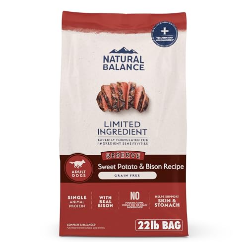 Natural Balance Limited Ingredient Adult Grain-Free Dry Dog Food,...