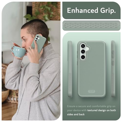 Coque Samsung Galaxy S23 FE TUDIA MergeGrip double couche vert - 4