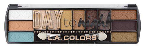 Image of L.A. COLORS Day To Night 12 Color Eyeshadow Palette, Sunset, 0.28 oz. (CES425) (Pack of 2)