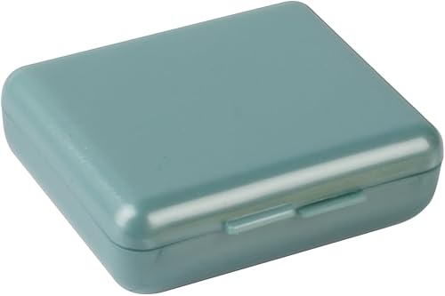 Miniatura 9 de Ezy Dose Organizador de pastillas de viaje diario, caja de vitaminas y medicamentos, compartimentos de cierre a presión, color y diseños pueden