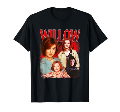Bild: Buffy The Vampire Slayer Iconic Willow Collage 90s Big Logo T-Shirt f�r 21,99 EUR (-16%) statt 22,99 EUR bei amazon.de