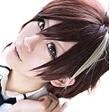 JushCos King of Otaku Cosplay wig for Guilty Crown shu ouma