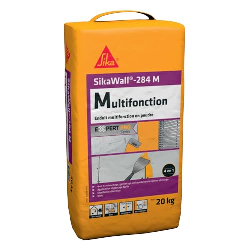 SIKA - Enduit multifonction en poudre - SikaWall-284 M blanc - Lissage, rebouchage...