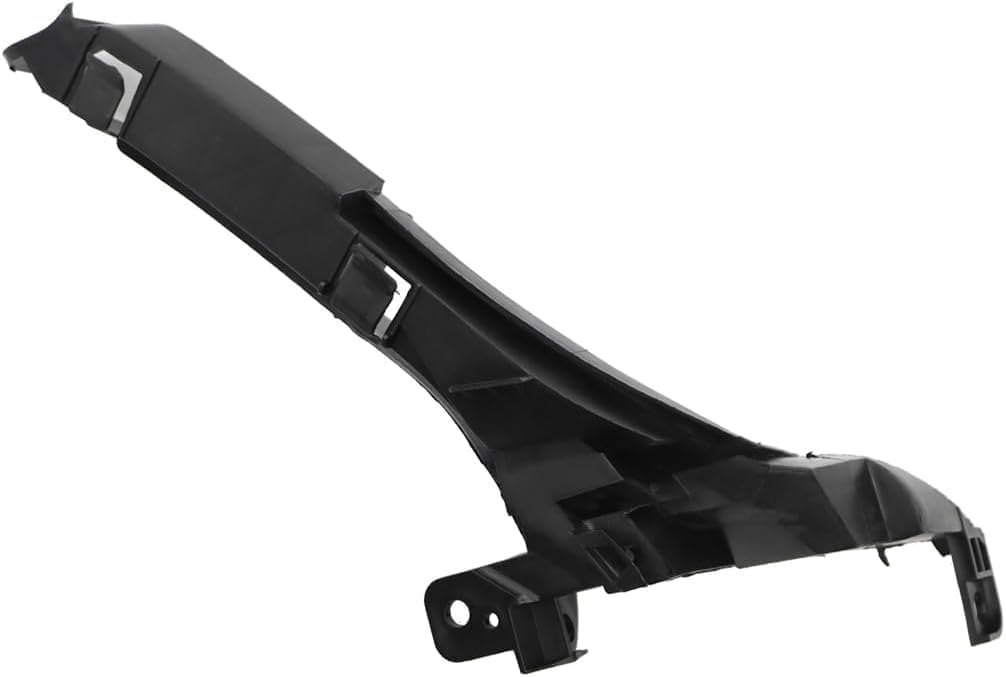 DAT AUTO PARTS Front Right Passenger Side Headlight Bumper Support Bracket for Side Beam Replacement for 2007-2011 Honda CR-V Black Textured Plastic HO1089113 71140SXSA00