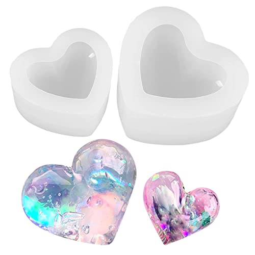 Silikonform Für Herz & Boot - Ideal Für Seifen & Epoxidharz Projekte