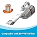 BLACK+DECKER Dustbuster Handheld Vacuum, Cordless, AdvancedClean+, White (HHVK320J10)