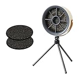 Milageto Campana extractora portátil para ahumadores de Mesa, Extractor de Humo para barbacoas de Interior, máquina de Humo para Acampar al Aire Libre, para, Blanco