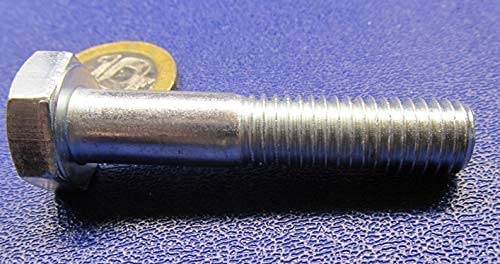 Class 10.9 Zinc Steel Hex Bolts PT M10 x 1.5 mm x 50 mm Long 25 pcs