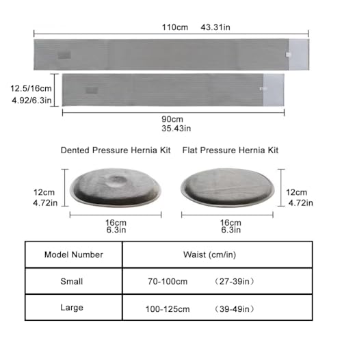 Faja lumbar hernia Large 39-49 pulgadas 16 cm miniatura 2
