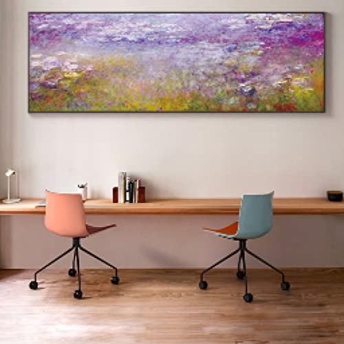 Impressionniste fleurs art photo de qualité premium pour salon et suite parentale