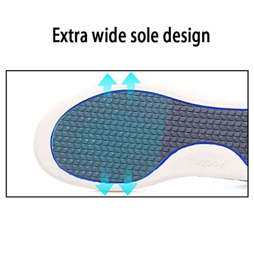 Men Women Edema Shoes, Memory Foam Diabetic Slipper Unisex Outdoor Indoor Orthopaedic Slippers Anti-Skid Wide Fit Swollen Feet Shoes2