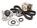 Evergreen TBK143WPT Fits 88-95 Honda Civic Del Sol 1.5 SOHC D15B1 D15B2 D15B6 D15B7 D15B8 Timing Belt Kit Water Pump