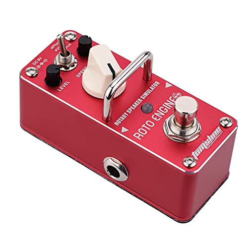 LAOJIA moteur Roto sont-3 Rotary Speaker Simulator Mini guitare électrique simple pédale d’effet avec True Bypass,ARE-3 - Les Beatles, Paul McCartney, John Lennon, RIngo Starr, George Harrison LAOJIA moteur Roto sont-3 Rotary Speaker Simulator Mini guitare électrique simple pédale d'effet avec True Bypass,ARE-3 – Image 5