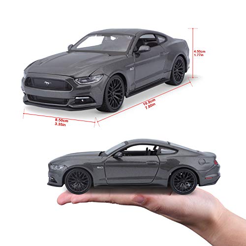 Maisto 2015 Ford Mustang Die Cast Vehicle (1:24 Scale) (Colors May Vary) #TOP5