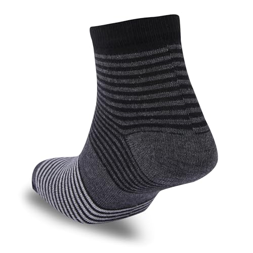 Image of SJeware Socks for Men Solid Ankle Length Socks, Free Size, Pack of 3 (Multicolour)