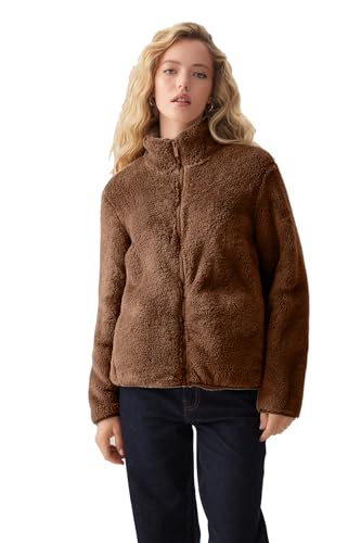 Image of ColorChakra Womens sherpa fur jacket for women superwarm leight weight fabric Plus size sweatshirt M to 5XL