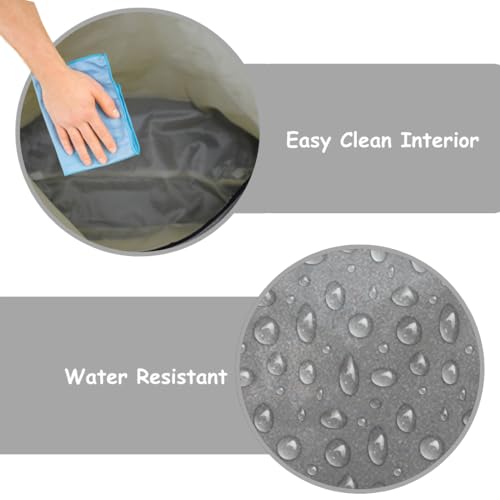 Image of NGIL Medium Top Zipper Closure Canvas Tote Bag with Attached Matching Coin Purse For Moms and Nurses