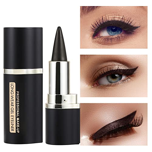 Boobeen Eyeliner Pencil - Black Eyeliner Pen Gel - Quick Drying Formula Eye Liner - Waterproof Smudge-Proof All Day Eyeliner Makeup - Long Lasting Create Statement Eye Look (Brown*2) #TOP2