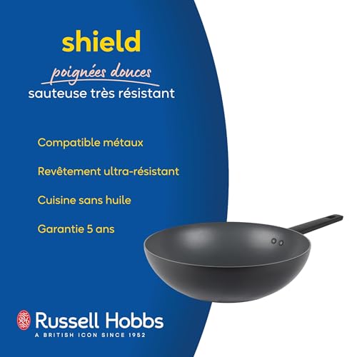Wok induction 28 cm Russell Hobbs Shield facile à nettoyer - 3